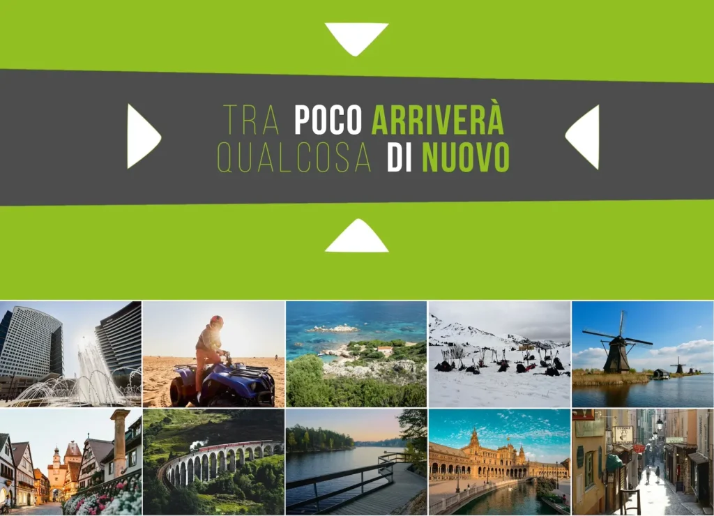 collage di foto di località nel mondo